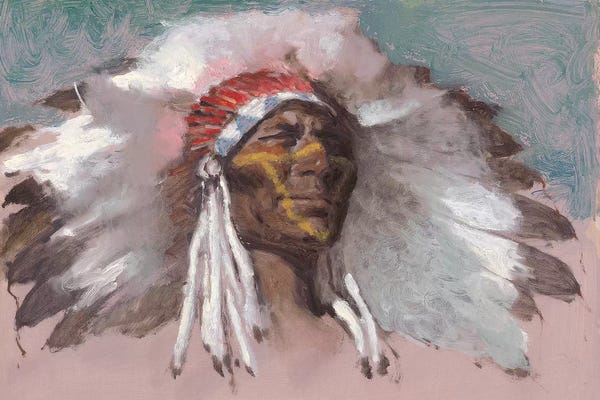 Native American Décor: The Chief by Ernest Chiriacka