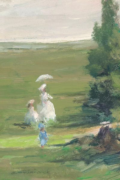 Waiting For Papa by Ernest Chiriacka art print