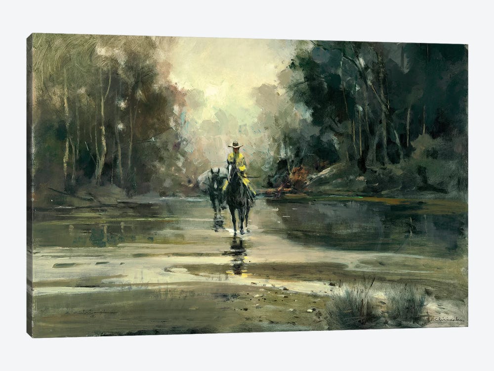 Creek by Ernest Chiriacka 1-piece Canvas Print