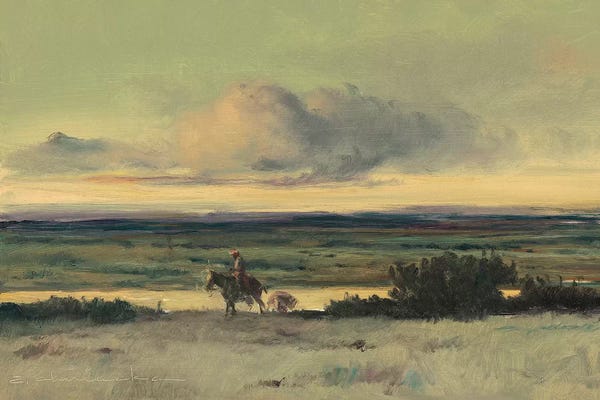 Home On The Range: Crossing The Rio by Ernest Chiriacka