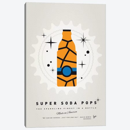 Super Soda Pops III Canvas Print #CKG1023} by Chungkong Canvas Artwork