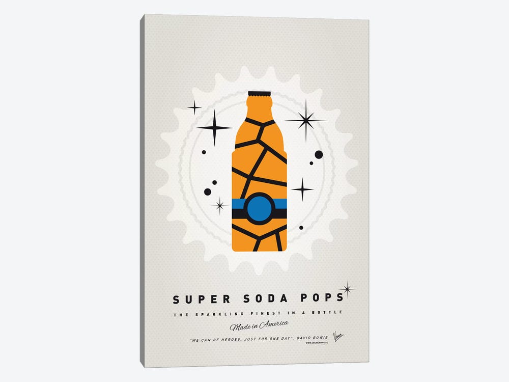 Super Soda Pops III by Chungkong 1-piece Canvas Art