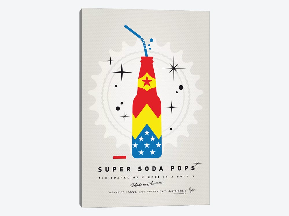 Super Soda Pops IV by Chungkong 1-piece Canvas Art Print