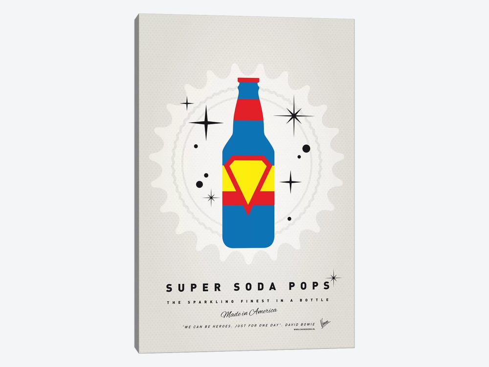 Super Soda Pops V by Chungkong 1-piece Canvas Art