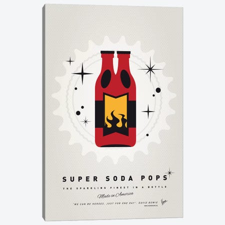 Super Soda Pops VIII Canvas Print #CKG1028} by Chungkong Canvas Artwork