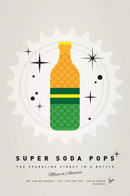 Super Soda Pops XIX by Chungkong wall art