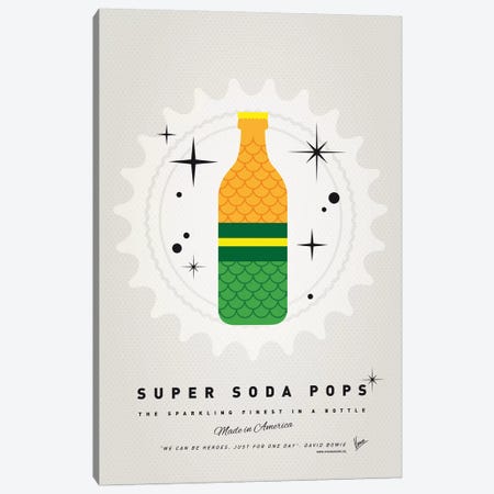 Super Soda Pops XIX Canvas Print #CKG1029} by Chungkong Canvas Art