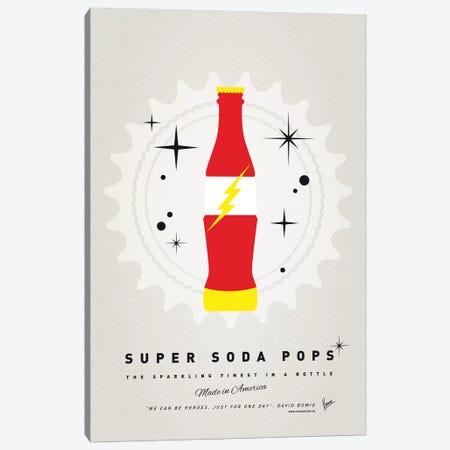 Super Soda Pops XVIII Canvas Print #CKG1030} by Chungkong Canvas Print