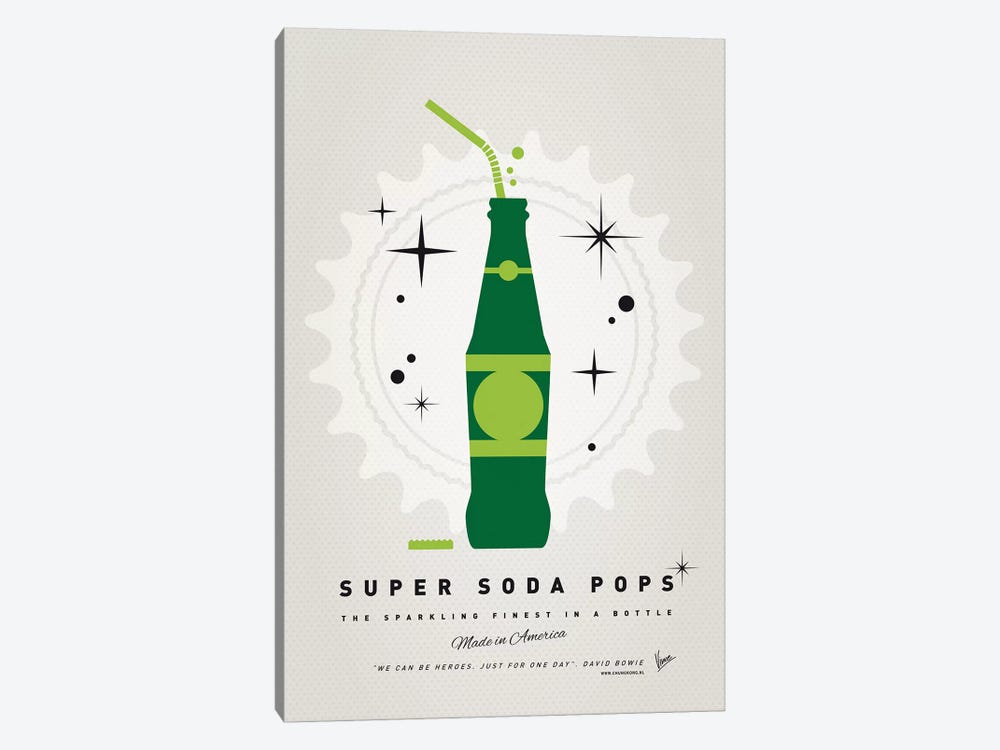 Super Soda Pops XX by Chungkong 1-piece Canvas Print