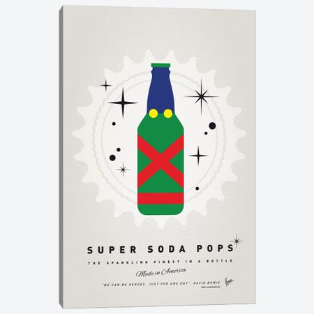 Super Soda Pops XXI Canvas Print #CKG1032} by Chungkong Canvas Print