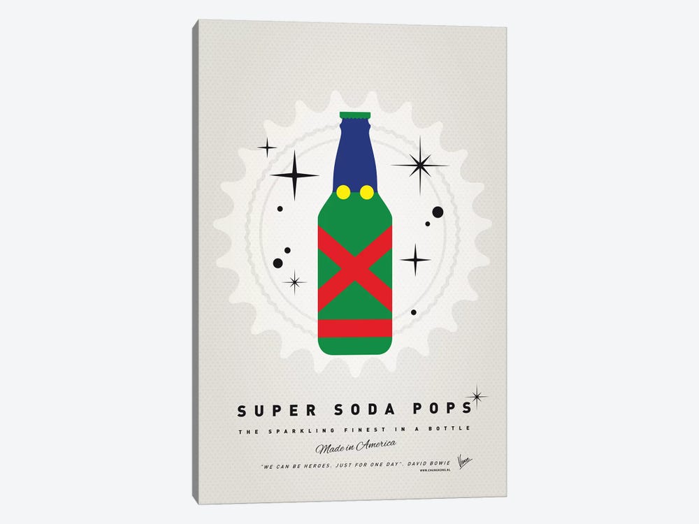 Super Soda Pops XXI by Chungkong 1-piece Canvas Wall Art