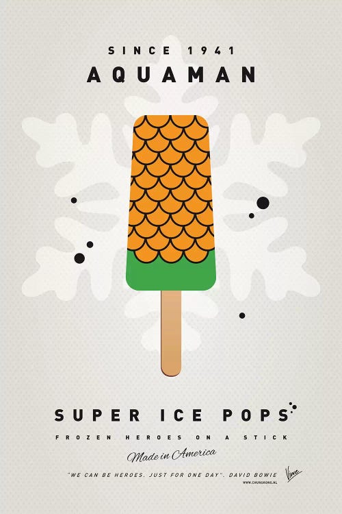 Superhero Ice Pop Aquaman