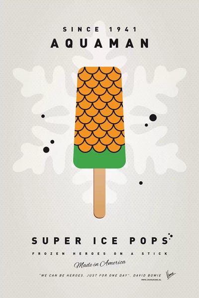Ice Cream & Popsicles: Superhero Ice Pop Aquaman by Chungkong