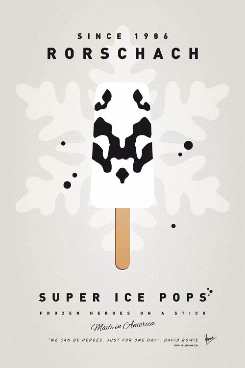 Superhero Ice Pop Rorschach