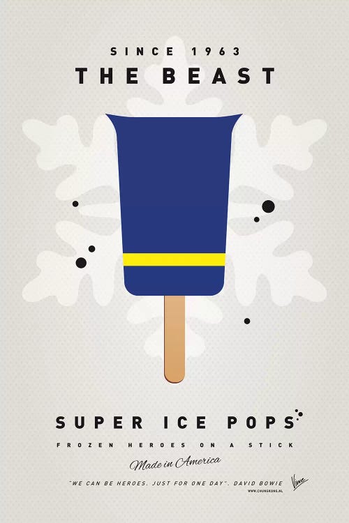 Superhero Ice Pop The Beast