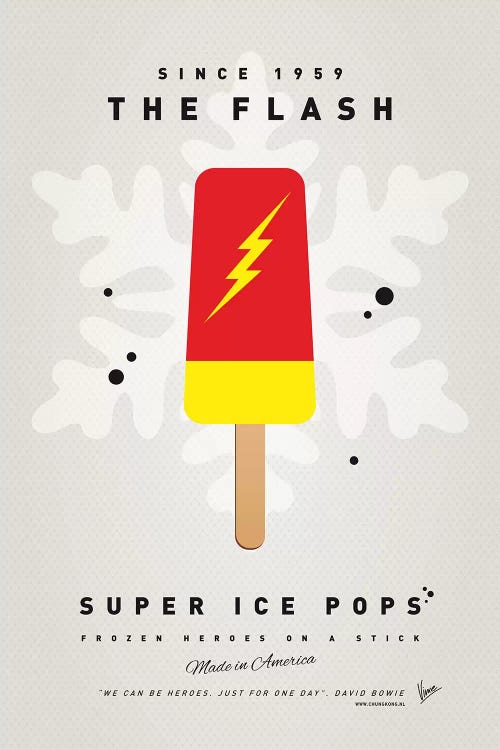 Superhero Ice Pop The Flash