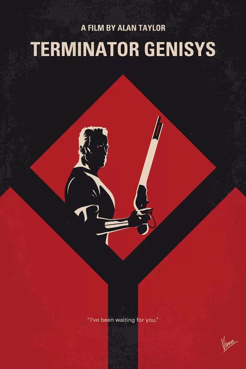 Terminator Genisys Minimal Movie Poster