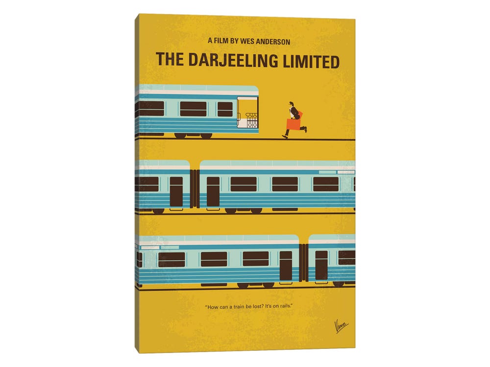 Wanted to share my poster for The Darjeeling Limited with some