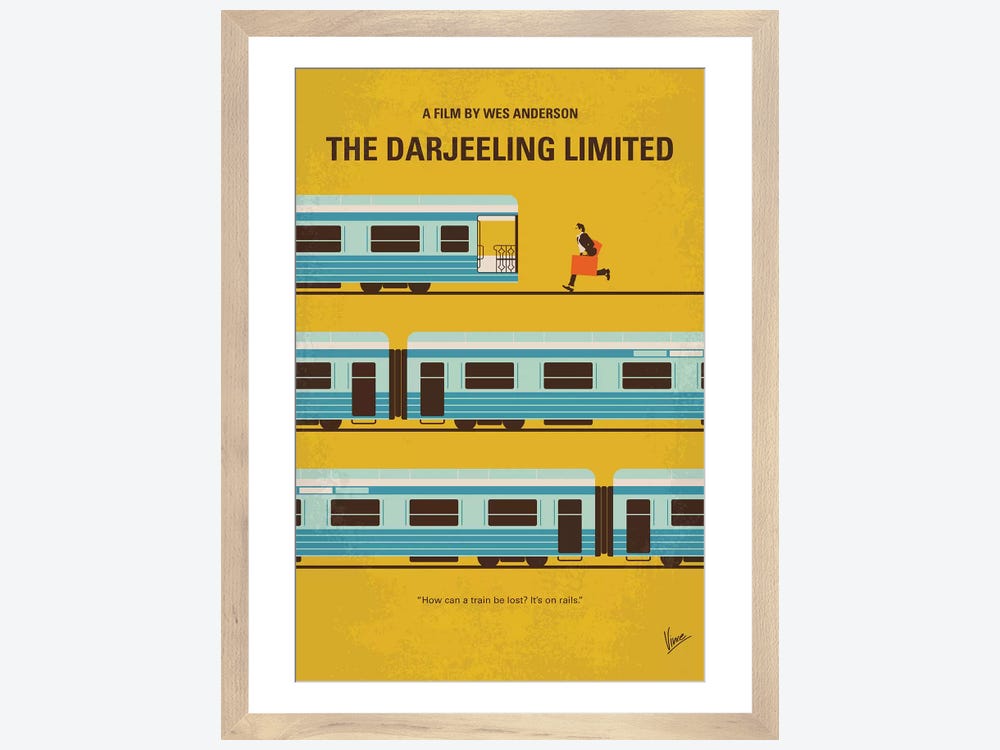 Minimalist The Darjeeling Limited Japanese Movie Poster Poster for Sale by  namarts75