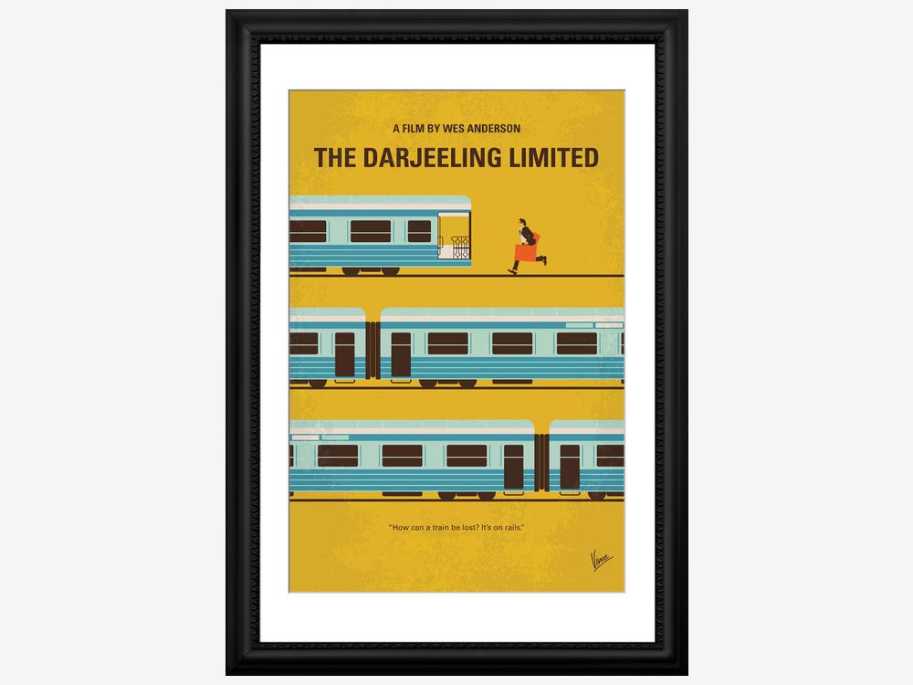 The Darjeeling Limited Framed Poster