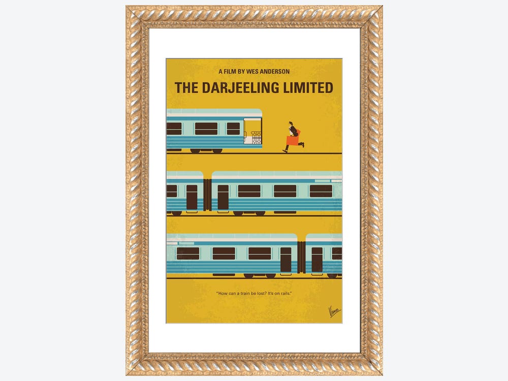No800 My The Darjeeling Limited minimal movie poster Weekender Tote Bag by  Chungkong Art - Fine Art America