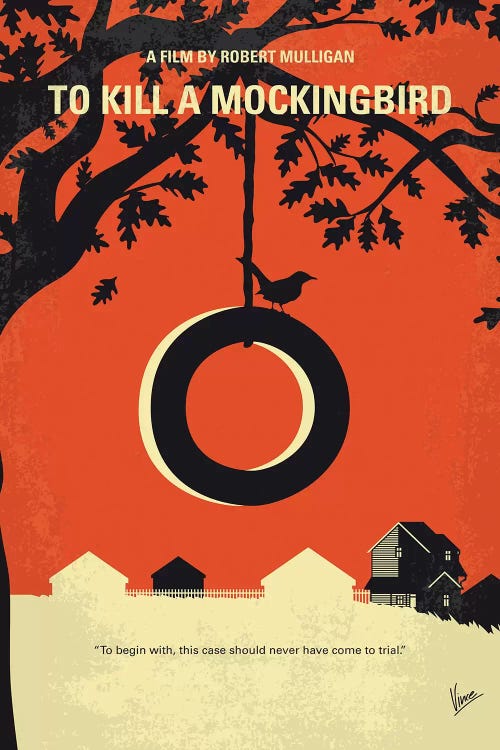 To Kill A Mockingbird Minimal Movie Poster