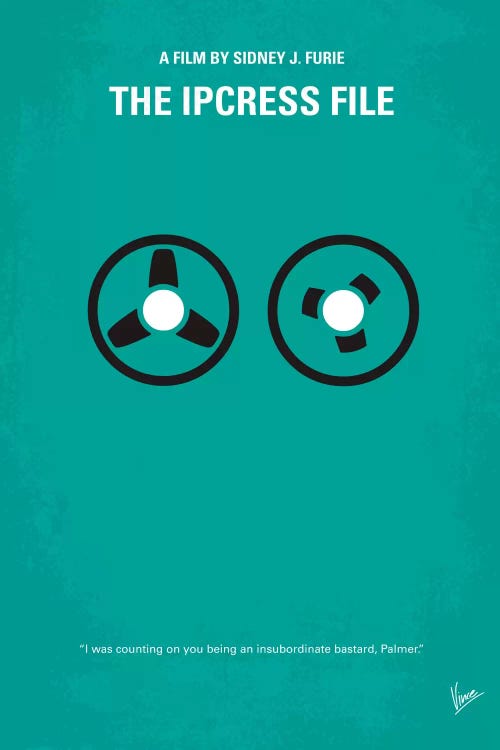 The Ipcress File Minimal Movie Poster