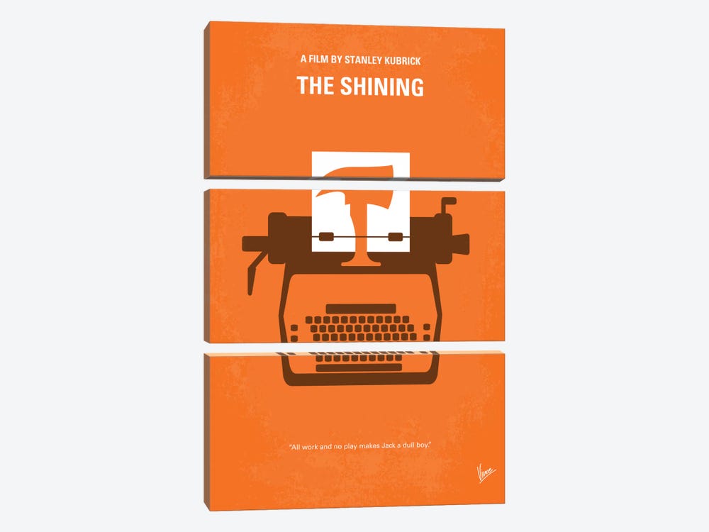 The Shining Minimal Movie Poster by Chungkong 3-piece Art Print