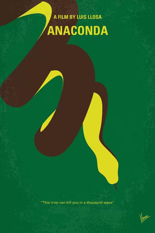 Anaconda Minimal Movie Poster