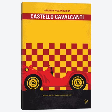 Castello Cavalcanti Minimal Movie Poster Canvas Print #CKG1115} by Chungkong Canvas Print