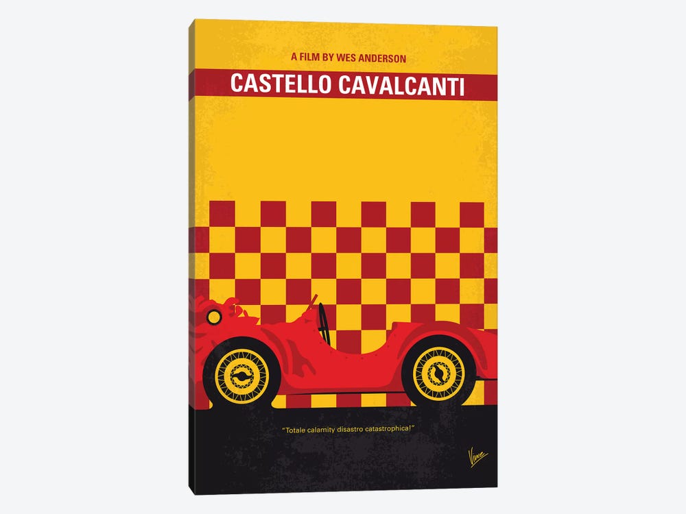 Castello Cavalcanti Minimal Movie Poster by Chungkong 1-piece Canvas Artwork