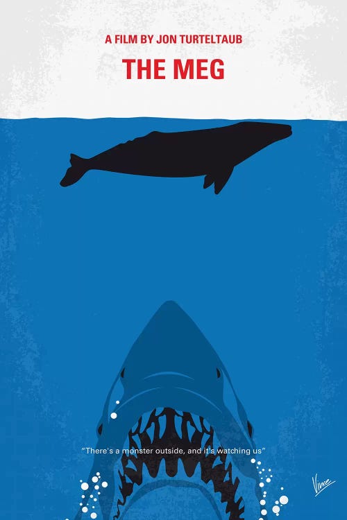 Meg Minimal Movie Poster