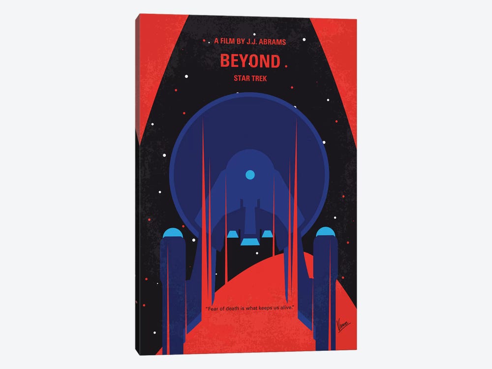 St Beyond Minimal Movie Poster by Chungkong 1-piece Canvas Art Print