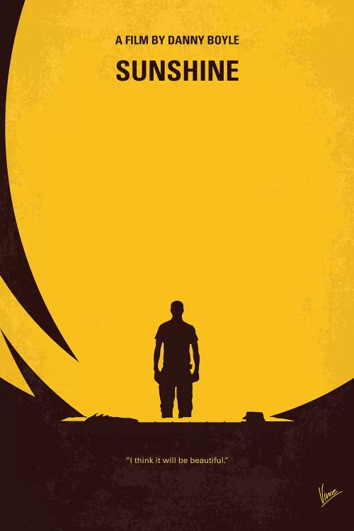 Sunshine Minimal Movie Poster