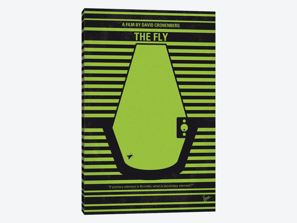 The Fly Minimal Movie Poster by Chungkong 1-piece Art Print