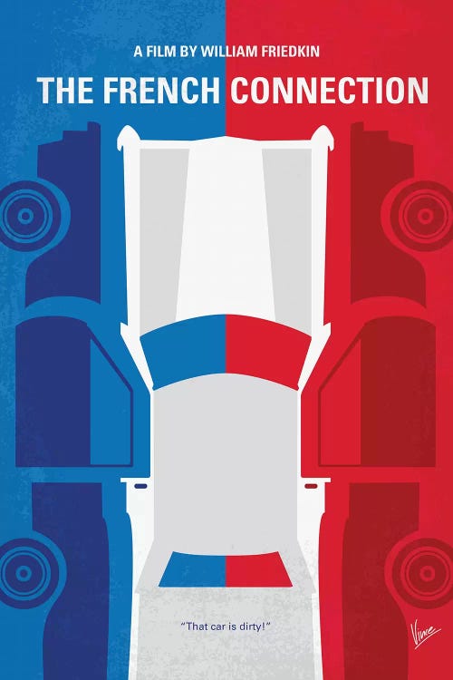 The French Connection Minimal Movie Poster