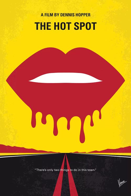 The Hot Spot Minimal Movie Poster