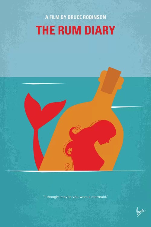 The Rum Diary Minimal Movie Poster