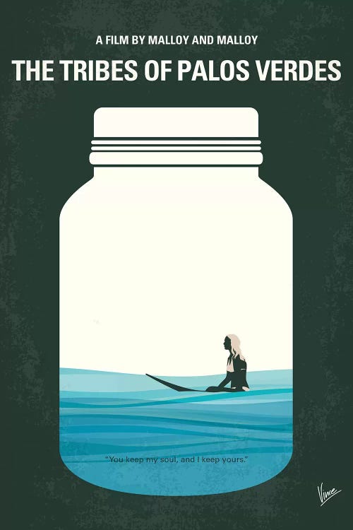 The Tribes Of Palos Verdes Minimal Movie Poster by Chungkong wall art