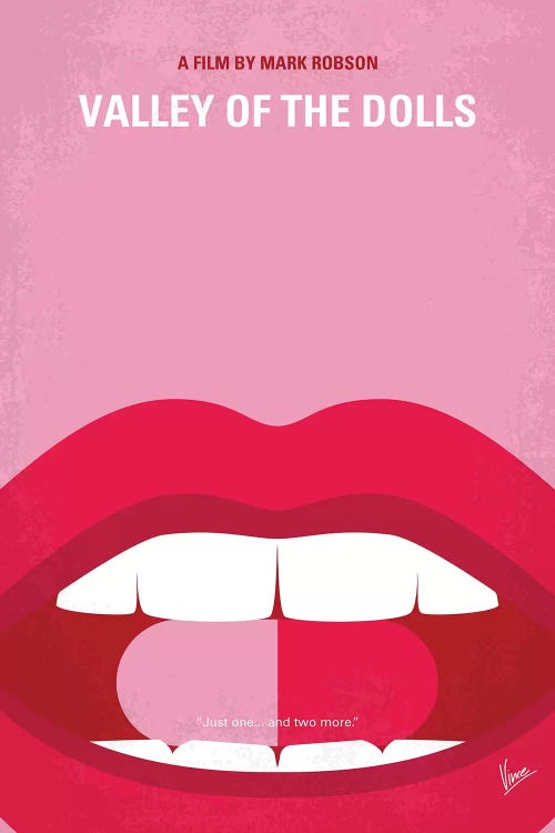 Valley Of The Dolls Minimal Movie Poster