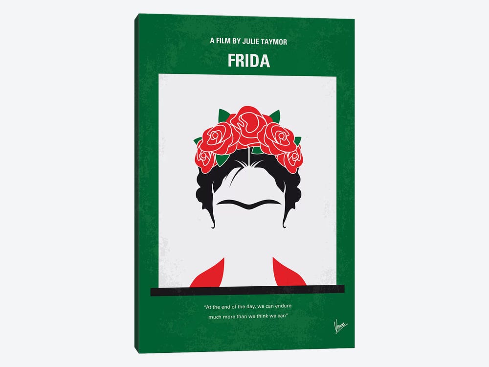 My Frida Minimal Movie Poster by Chungkong 1-piece Canvas Art