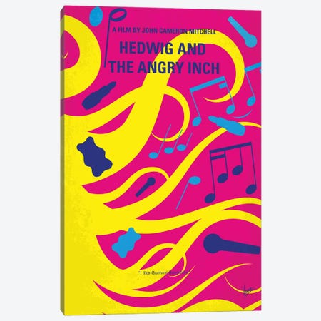 My Hedwig And The Angry Inch Minimal Movie Poster Canvas Print #CKG1217} by Chungkong Canvas Art