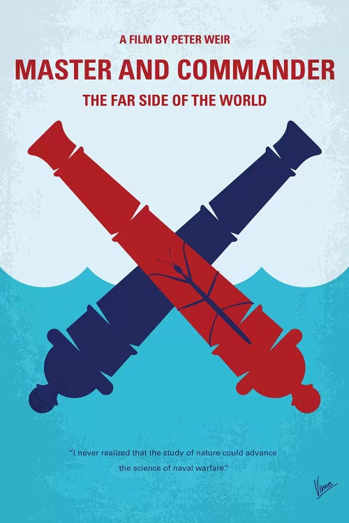 Master And Commander Minimal Movie Poster