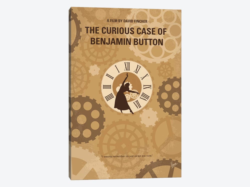 Curious Case Of Benjamin Button Minimal Movie Poster by Chungkong 1-piece Art Print