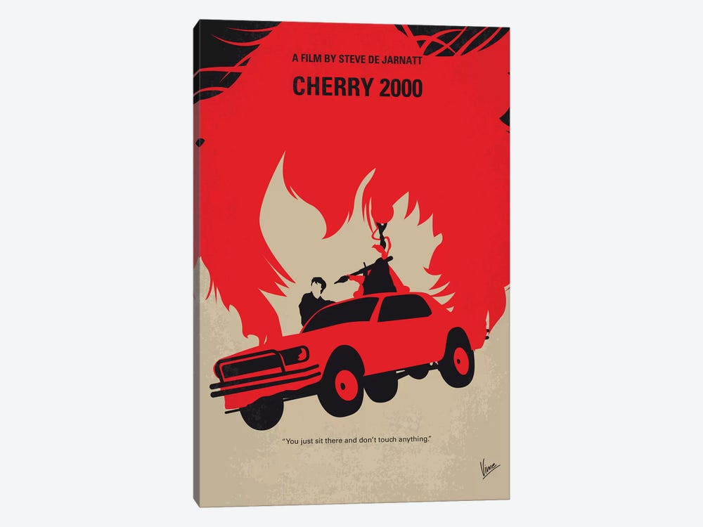 Cherry 2000 Minimal Movie Poster by Chungkong 1-piece Art Print
