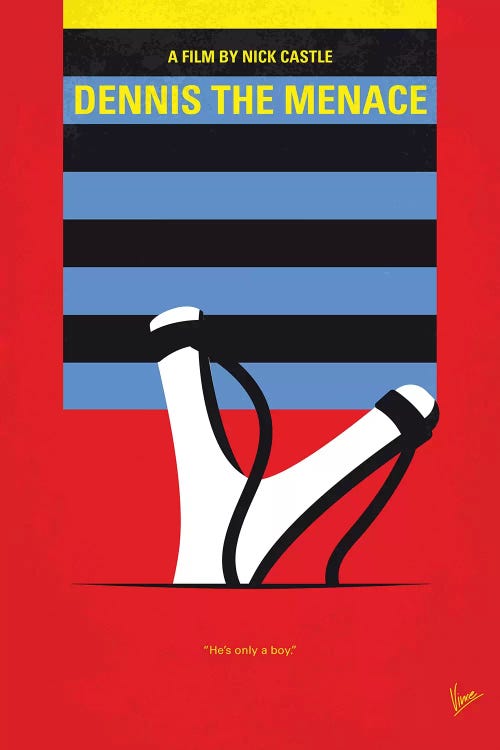 Dennis The Menace Minimal Movie Poster