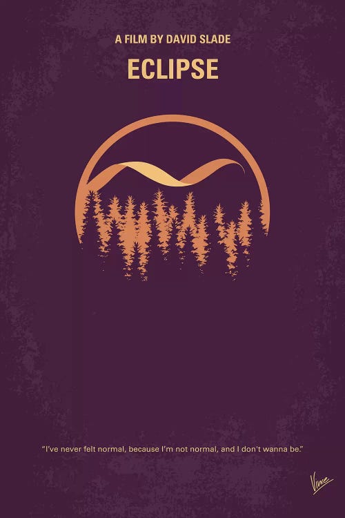 Twilight III Minimal Movie Poster