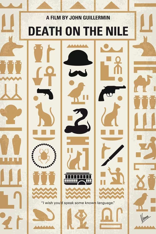 Death On The Nile Minimal Movie Poster