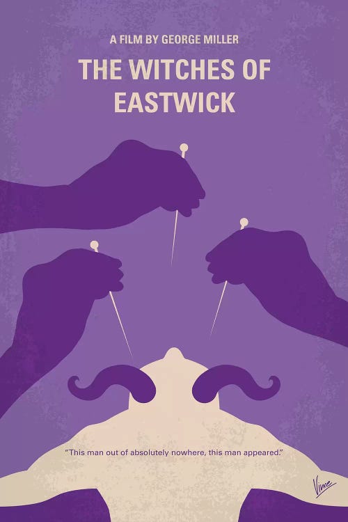 The Witches Of Eastwick Minimal Movie Poster