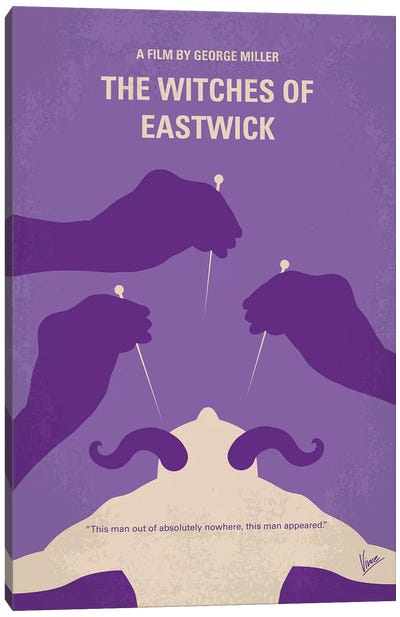The Witches Of Eastwick Minimal Movie Poster Canvas Art Print